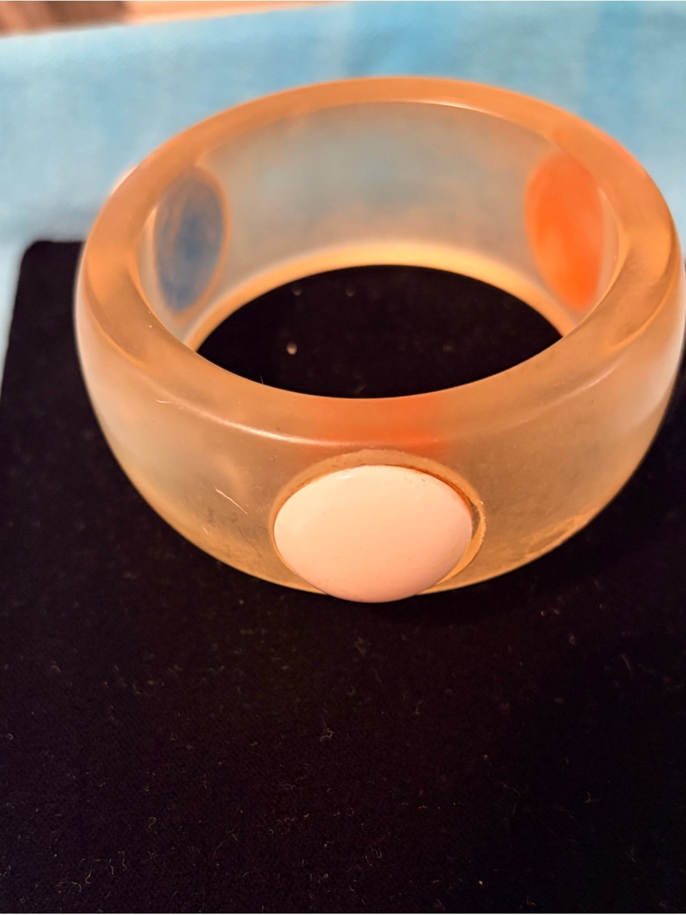 Lucite Mod Bangle - Ladies Jewelry